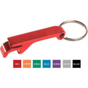 Aluminum Beverage Wrench Bottle Opener with Keychain