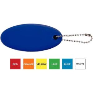 Oval Floating Key Tag