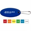 Oval Floating Key Tag | https://www.bestnamebadges.com