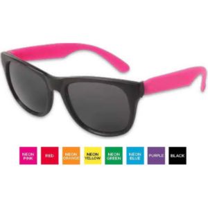 Neon Sunglasses - Black Frame