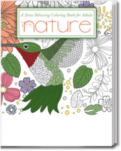 Nature Stress Relieving Coloring Books for Adults