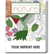 Nature. Stress Relieving Coloring Books for Adults | https://www.bestnamebadges.com
