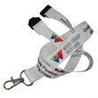 Polyester Sublimated Lanyard w/ Safety Breakaway ID Holder | https://www.bestnamebadges.com