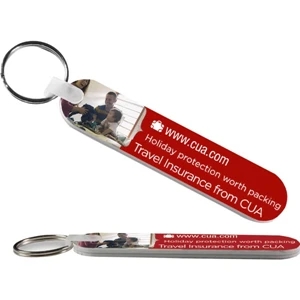 Multi-Color Thick Foam Nail File Keychain | https://www.bestnamebadges.com
