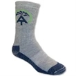Wool Outdoor Crew Socks with Knit In Design | https://www.bestnamebadges.com