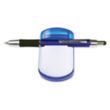 Translucent Clips with Magnet & Pen Holder | https://www.bestnamebadges.com
