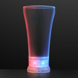 Red, White & Blue LED Pilsner Glass