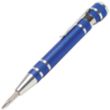 8 Bit Metal Screwdriver Tool Kit with Clip | https://www.bestnamebadges.com
