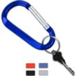 Large Size Carabiner Keyholder with Split Ring Attachment | https://www.bestnamebadges.com