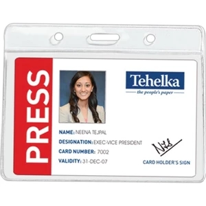 Kent Clear Badge Holder | https://www.bestnamebadges.com