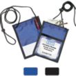 Polyester Tradeshow Neck Wallet Badge Holder "Closer" | https://www.bestnamebadges.com