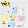 Post-it® Custom Printed Notes Shapes - Medium | https://www.bestnamebadges.com