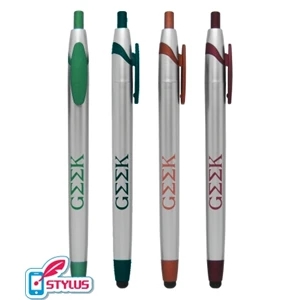 Greek - Stylus Promotional Clicker Pen