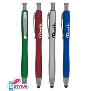 Union Printed, "Bulbous" Stylus Clicker Pen