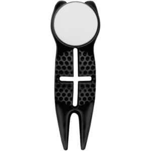 Crosshairs Golf Divot Tool with Removable Ball Marker