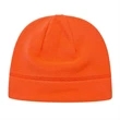 Fleece Beanie | https://www.bestnamebadges.com