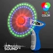 LED Spinning Lights Space Blaster Toy Gun | https://www.bestnamebadges.com