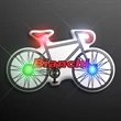 Light Up Flashing Bicycle Pins | https://www.bestnamebadges.com