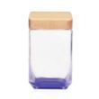 54 oz. Glass Candy Jar with Wooden Lid | https://www.bestnamebadges.com