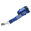 3/4" USA Made Polyester Lanyard w/ ID Badge Holder | https://www.bestnamebadges.com