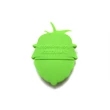 Custom 2D PVC USB Flash Drive - Green Beetle Shaped | https://www.bestnamebadges.com