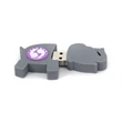 Custom 2D PVC USB Flash Drive - Elephant Shaped | https://www.bestnamebadges.com