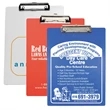 McQuary Letter Size Clipboard with Metal Spring Clip | https://www.bestnamebadges.com
