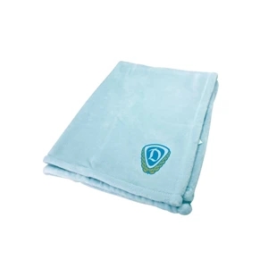 Mink Touch Baby Blanket | https://www.bestnamebadges.com