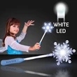 Light-up snowflake wand | https://www.bestnamebadges.com
