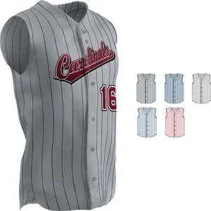 Youth Stock Ace Sleeveless Baseball Jersey