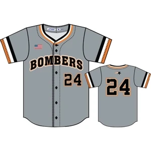 Adult Juice Full Button Baseball Jersey