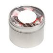 Small Round Window Tin Standard Fill | https://www.bestnamebadges.com