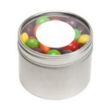 Small Round Window Tin Standard Fill | https://www.bestnamebadges.com