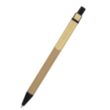 Eco-Friendly Cardboard Clicker Pen w/ Bamboo Clip | https://www.bestnamebadges.com