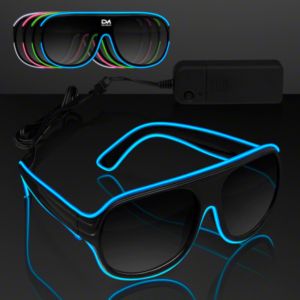 Neon Look Aviator EL Shades