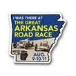 Arkansas State Magnet | https://www.bestnamebadges.com