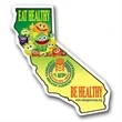 California State Magnet | https://www.bestnamebadges.com