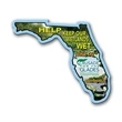 Florida State Magnet | https://www.bestnamebadges.com