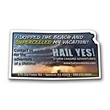 Kansas State Magnet | https://www.bestnamebadges.com
