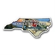 North Carolina State Magnet | https://www.bestnamebadges.com