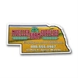 Nebraska State Magnet | https://www.bestnamebadges.com