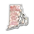 Rhode Island State Magnet | https://www.bestnamebadges.com