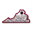Virginia State Magnet | https://www.bestnamebadges.com