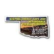 Oklahoma State Magnet | https://www.bestnamebadges.com