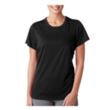 Printed UltraClub® Ladies' Cool & Dry Performance T-Shirt | https://www.bestnamebadges.com
