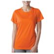 Printed UltraClub® Ladies' Cool & Dry Performance T-Shirt | https://www.bestnamebadges.com