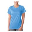 Printed UltraClub® Ladies' Cool & Dry Performance T-Shirt | https://www.bestnamebadges.com