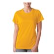 Printed UltraClub® Ladies' Cool & Dry Performance T-Shirt | https://www.bestnamebadges.com