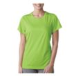 Printed UltraClub® Ladies' Cool & Dry Performance T-Shirt | https://www.bestnamebadges.com