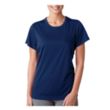 Printed UltraClub® Ladies' Cool & Dry Performance T-Shirt | https://www.bestnamebadges.com